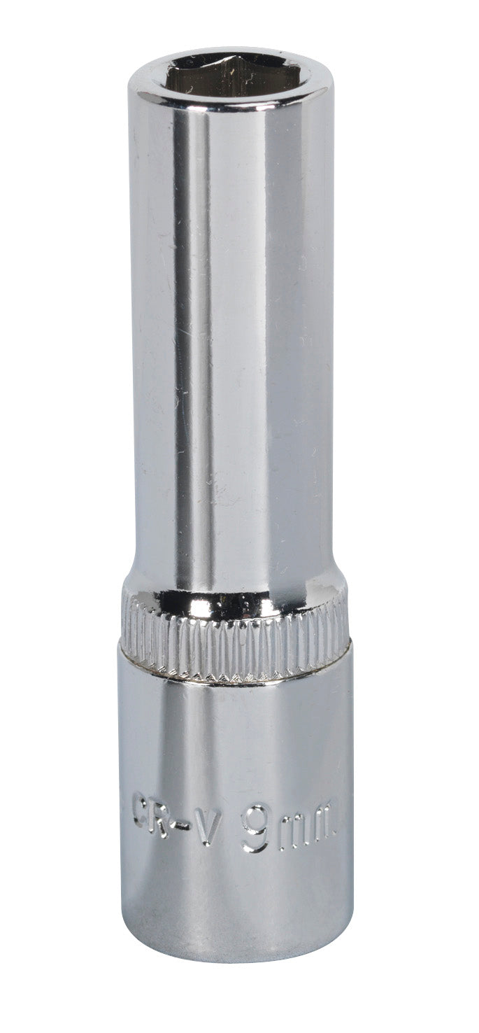 Sealey 9mm Deep 3/8"Sq Drive WallDrive Socket Chrome  Hardened Tempered SP3809D