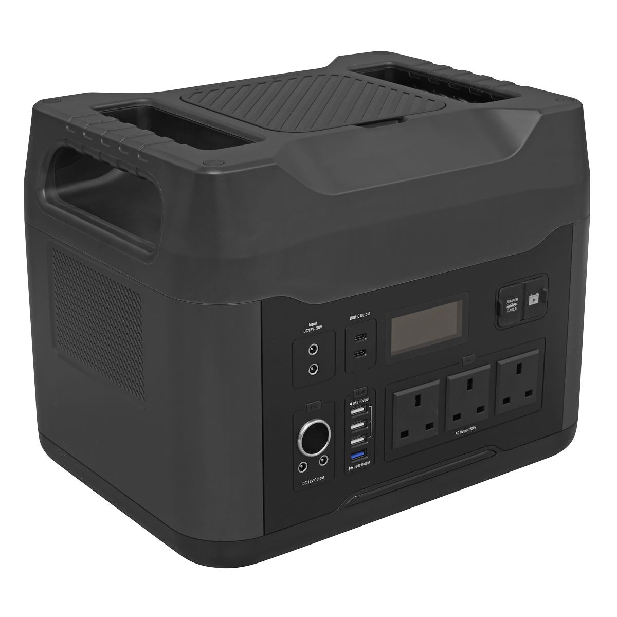 Sealey Portable Power Station 2200W LiFePO4 battery 12 Devices At Once SPB2200W