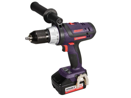 SPARKY SPKBUR218LI BUR2 18Li Combi Drill 18V 2 x 4.0Ah Li-ion