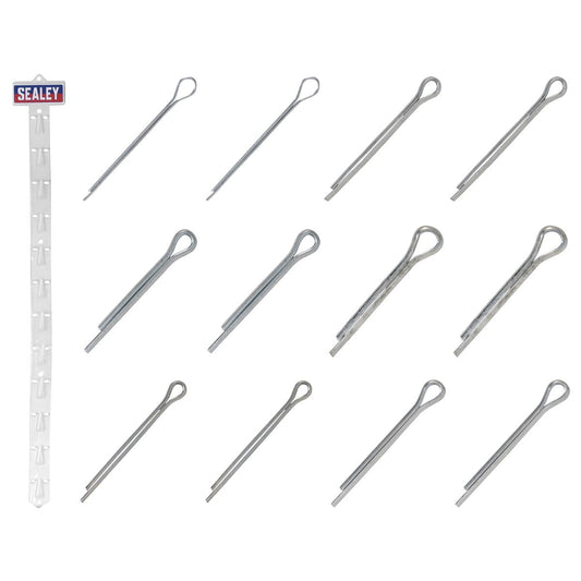 Sealey Assorted Split Pin Clip Strip Deal SPSET