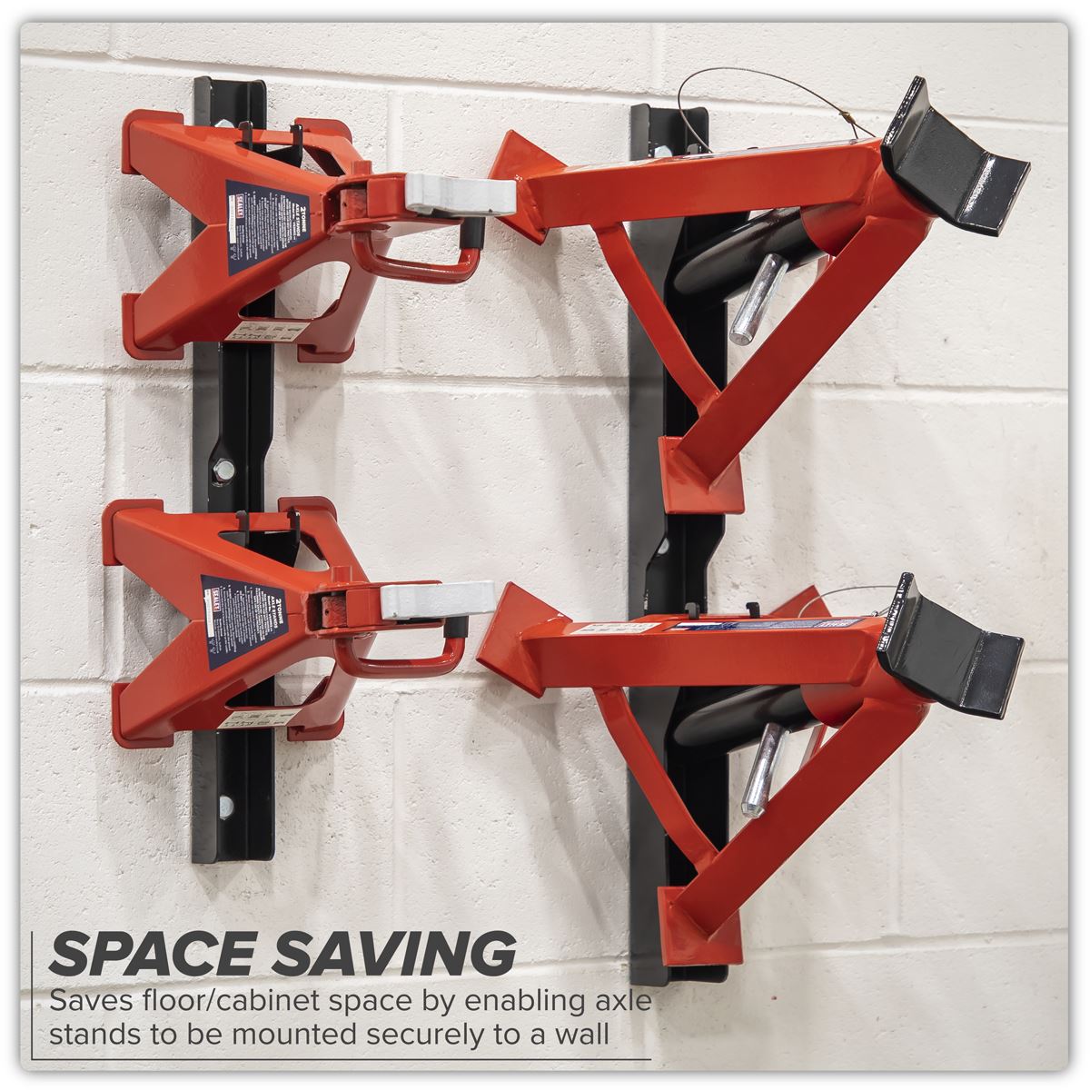 Sealey Axle Stand Storage Rack 2 & 3 Tonne SR23