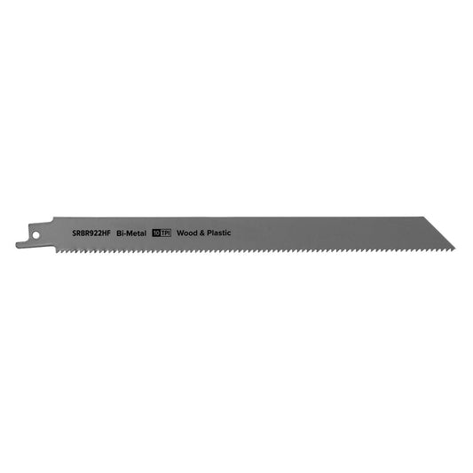 Sealey Reciprocating Saw Blade Wood & Plastics 230mm 10tpi - Pack of 5 SRBR922HF