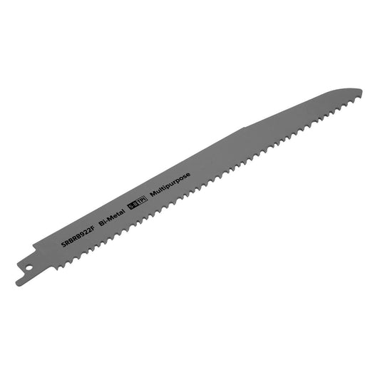 Sealey Reciprocating Saw Blade Multipurpose 230mm 5-8tpi - Pack of 5 SRBRB922F