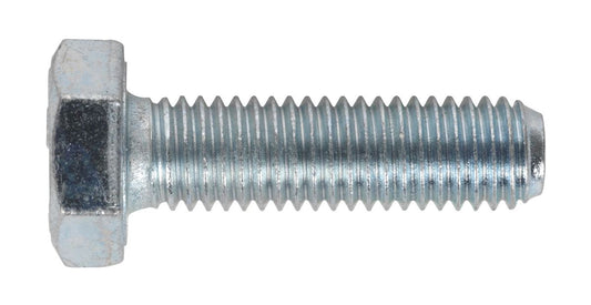 Sealey HT Setscrew M10 x 35mm 8.8 Zinc Pack of 25 SS1035