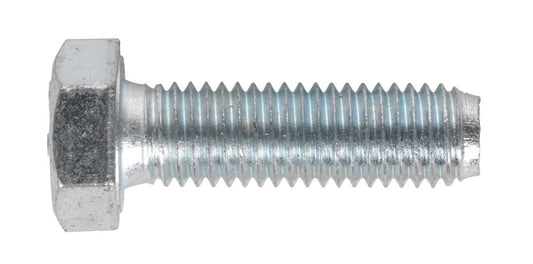Sealey HT Setscrew M12 x 40mm 8.8 Zinc Pack of 25 SS1240