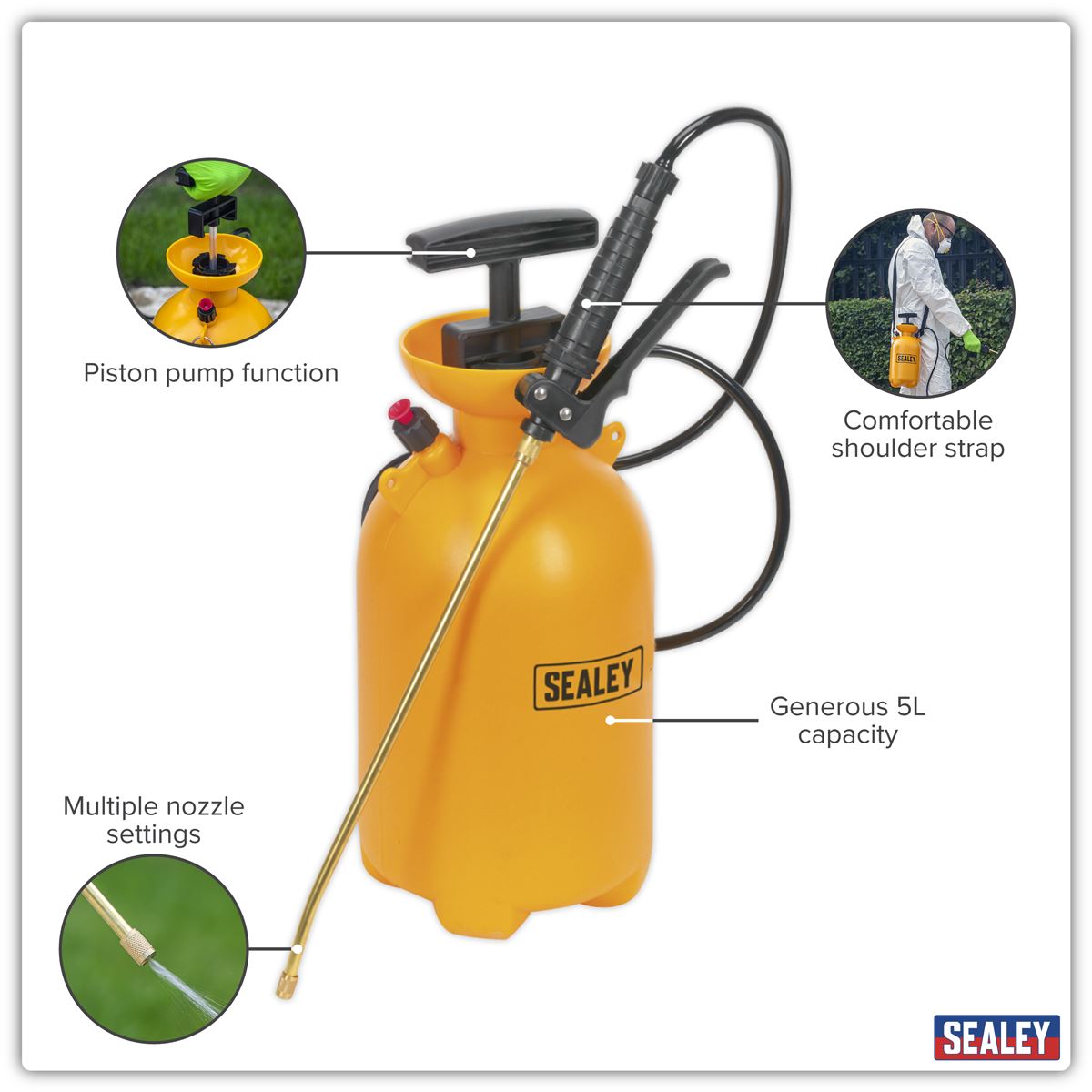 Sealey Pressure Sprayer 5L SS2