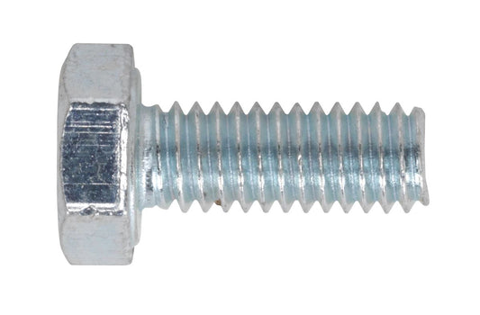 Sealey HT Setscrew M4 x 16mm 8.8 Zinc DIN 933 - Pack of 50 SS416