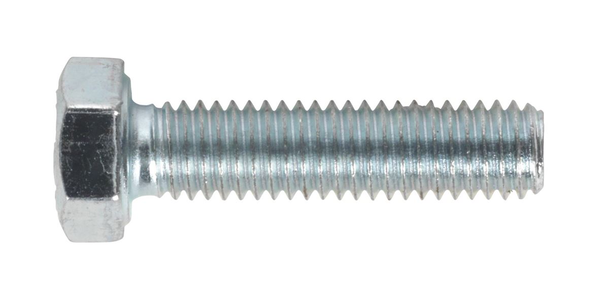 Sealey HT Setscrew M5 x 20mm 8.8 Zinc Pack of 50 SS520