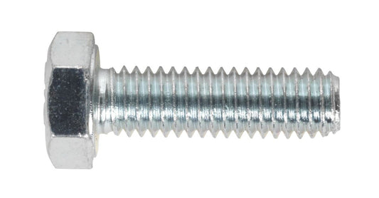 Sealey HT Setscrew M6 x 20mm 8.8 Zinc Pack of 50 SS620