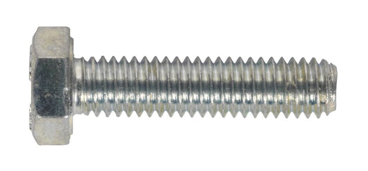 Sealey HT Setscrew M6 x 25mm 8.8 Zinc Pack of 50 SS625