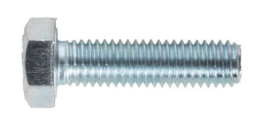 Sealey HT Setscrew M8 x 30mm 8.8 Zinc Pack of 50 SS830