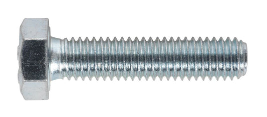 Sealey HT Setscrew M8 x 35mm 8.8 Zinc Pack of 50 SS835