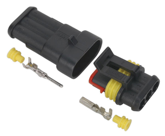 Sealey Superseal Male & Female Connector 3-Way SSC3MF