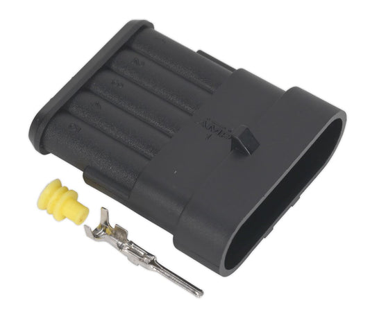 Sealey Superseal Male Connector 5-Way Pack of 3 SSC5M