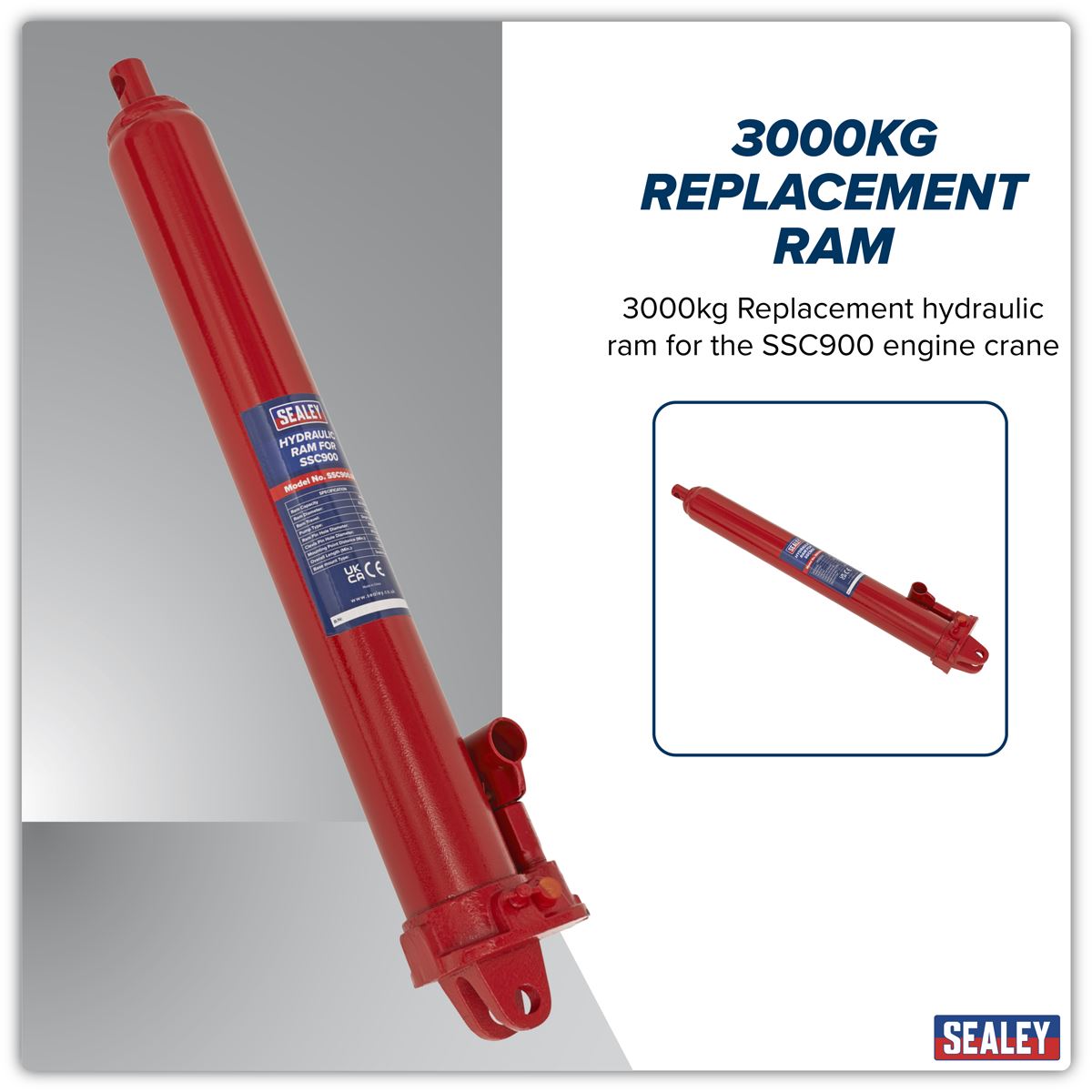 Sealey Hydraulic Ram for SSC900 SSC900.08