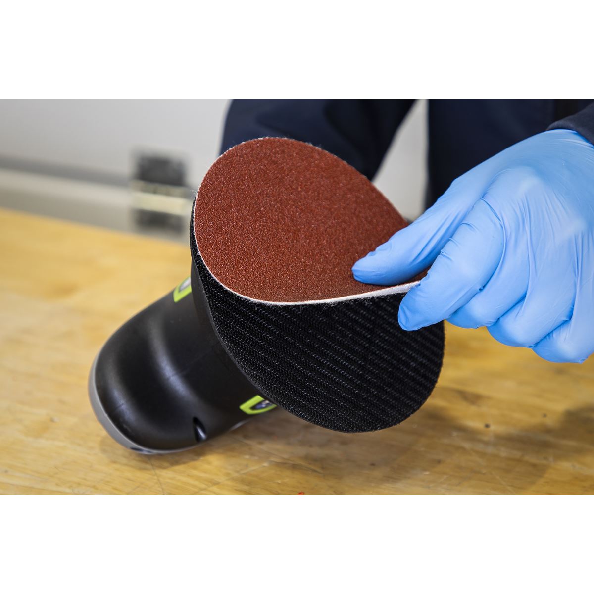 Sealey Hook-and-Loop Sanding Disc Set �150mm SSDS01