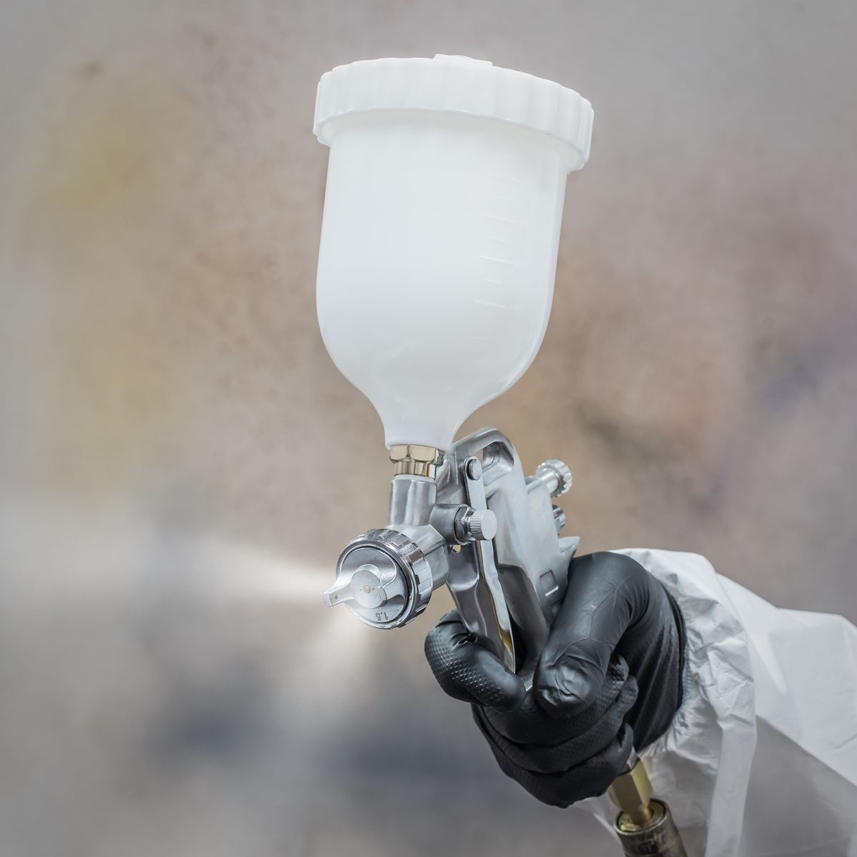 Sealey Spray Gun Gravity Feed 1.5mm Set-Up SSG503