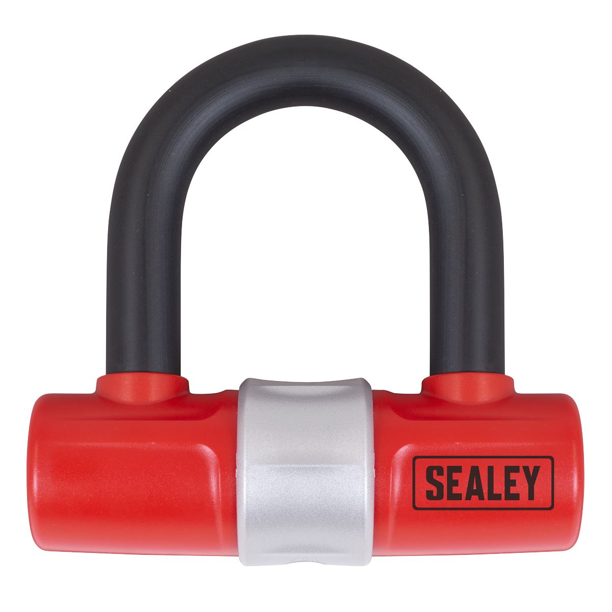 Sealey D Shape Motorcycle Padlock Impact And Heat Resistant Portable SSL01