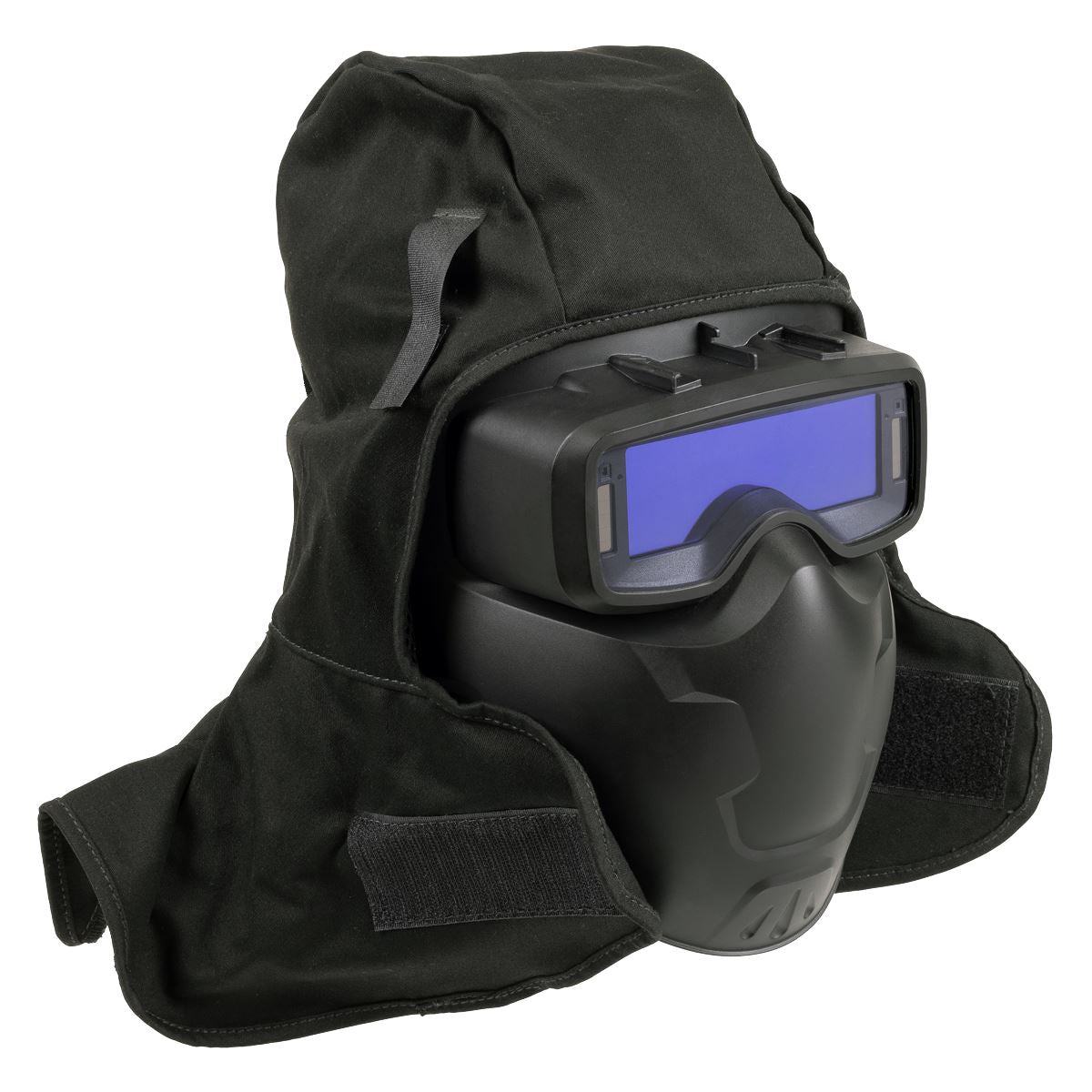 Sealey Auto Darkening Welding Goggles Shade 9-13 Inc Face Shield & Hood SSP102