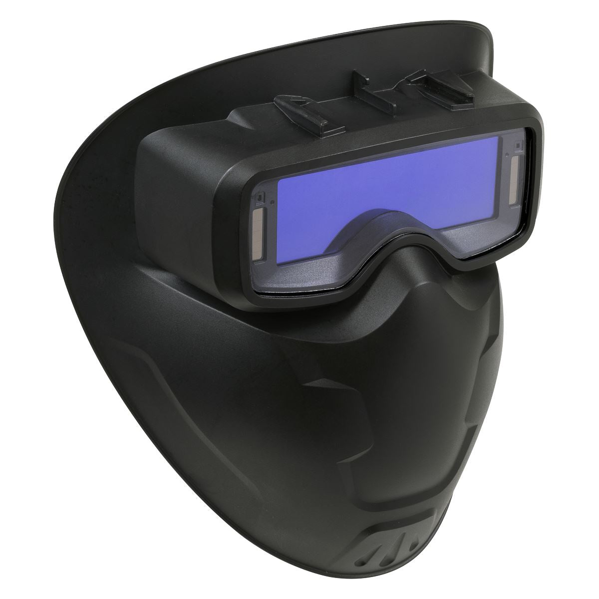Sealey Auto Darkening Welding Goggles Shade 9-13 Inc Face Shield & Hood SSP102