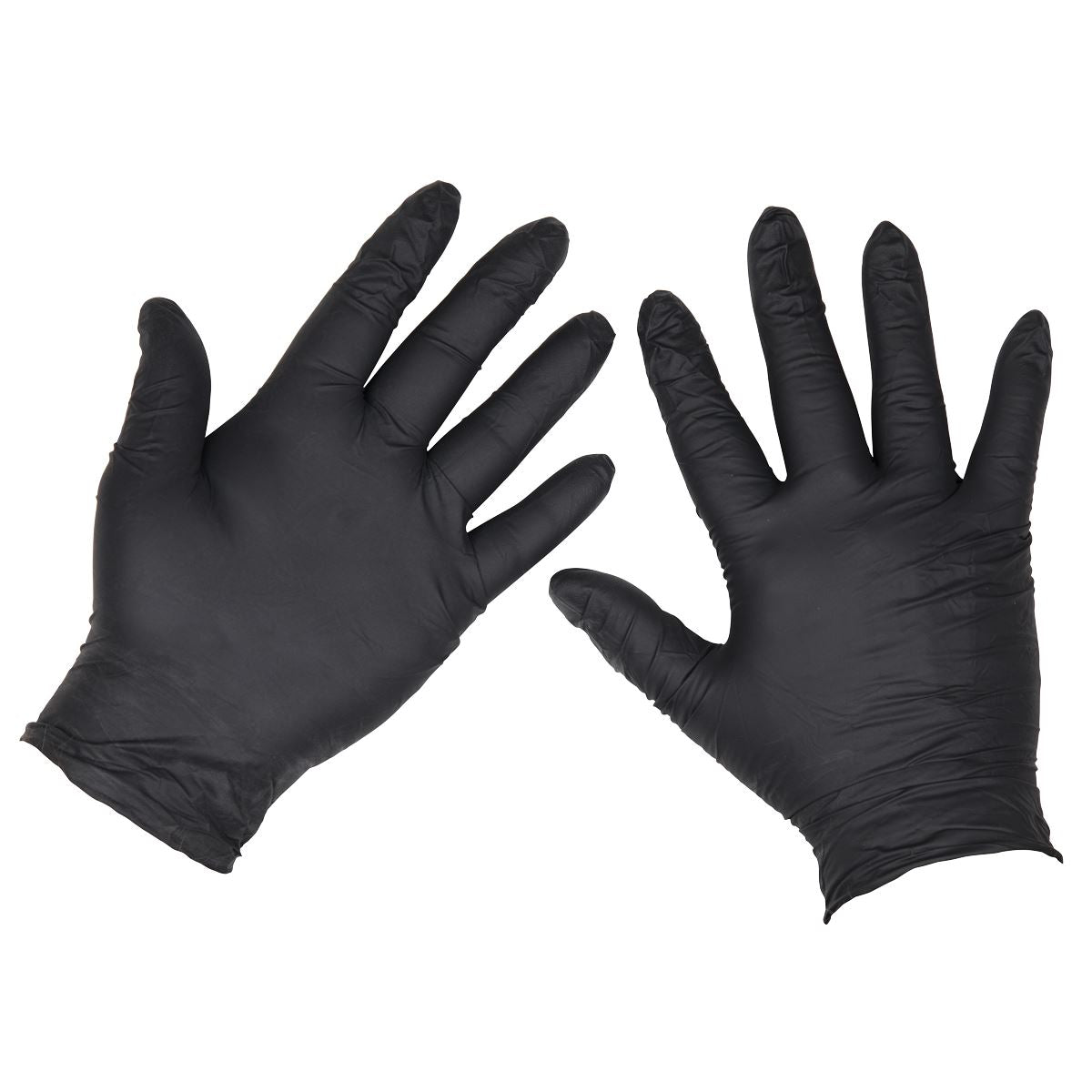 Sealey Extra Thick Powder Free Disposable Nitrile Gloves XL Pack of 100 SSP60XL