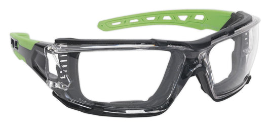 Sealey Safety Spectacles with EVA Foam Lining - Clear Lens SSP68