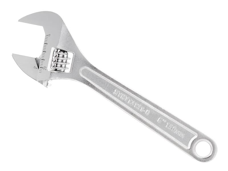 STANLEY Metal Adjustable Wrench 150mm 6in Capacity 23mm STA013121