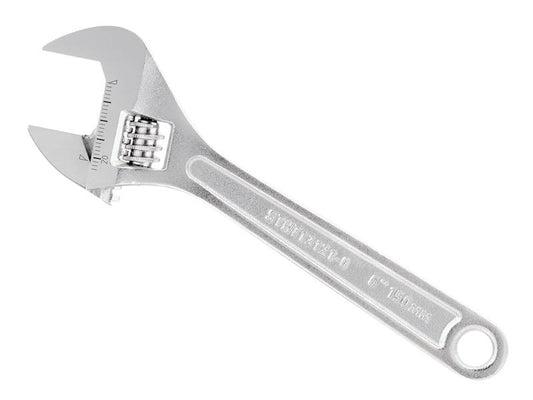 STANLEY Metal Adjustable Wrench 150mm 6in Capacity 23mm STA013121