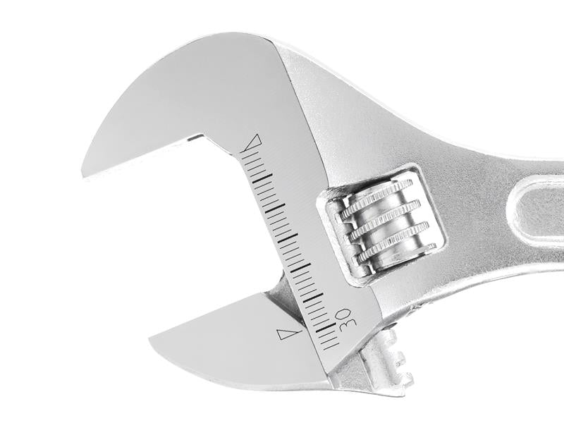 STANLEY Metal Adjustable Wrench 250mm 10in Capacity 33mm STA013123