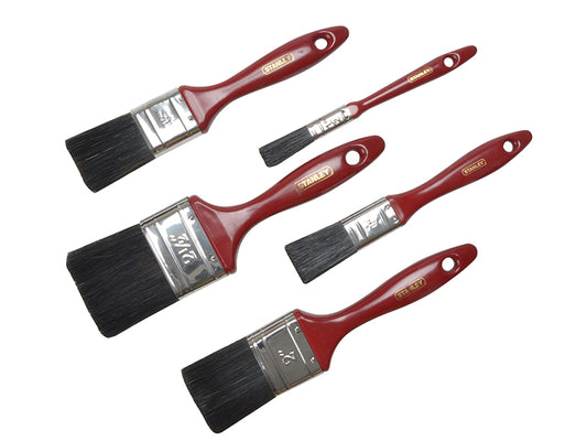 STANLEY® Decor Paint Brush Set of 5 12 25 37 50 & 62mm STA026727