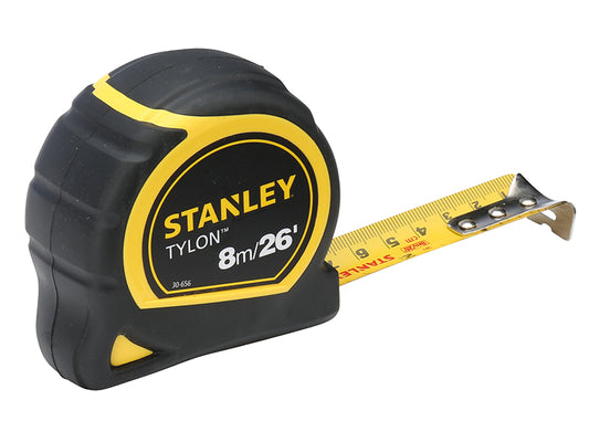 STANLEY® Tylon™ Pocket Tape 8m/26ft (Width 25mm) Carded STA030656N