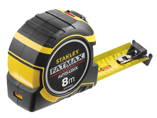 STANLEY® FatMax® Autolock Pocket Tape 8m (Width 32mm) (Metric only) STA033501