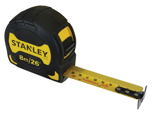 STANLEY® Grip Pocket Tape 8m/26ft (Width 28mm) STA033569