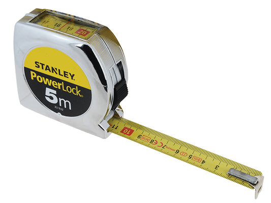 STANLEY® PowerLock® Top Reader Tape 5m (Width 19mm) STA033932