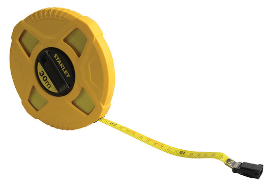 STANLEY® Closed Case Fibreglass Long Tape 30m (Width 13mm) STA034297