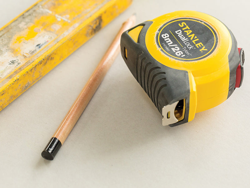 STANLEY® DualLock™ Tylon™ Pocket Tape 8m/26ft (Width 25mm) STA036807