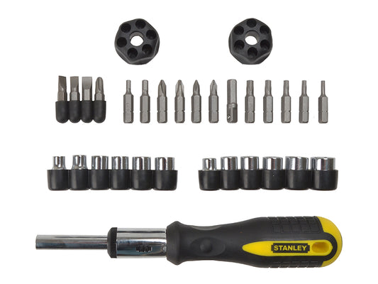 STANLEY® Ratchet Screwdriver Set of 29 STA054925