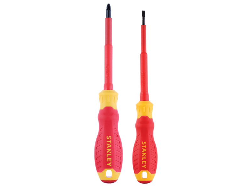 STANLEY® FatMax® VDE Insulated Screwdriver Set, 2 Piece STA060030