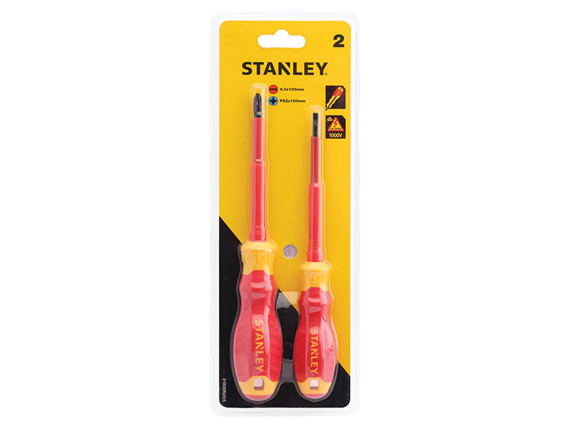 STANLEY® FatMax® VDE Insulated Screwdriver Set, 2 Piece STA060030