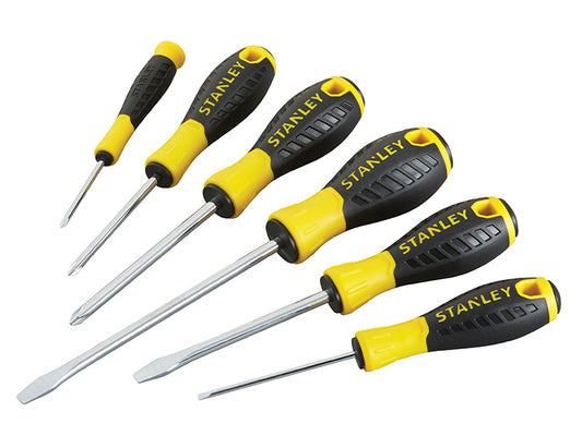 STANLEY® 0-60-208 Essential Screwdriver Set, 6 Piece STA060208