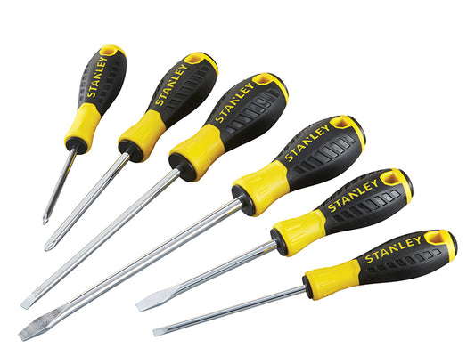 STANLEY® 0-60-209 Essential Screwdriver Set, 6 Piece STA060209
