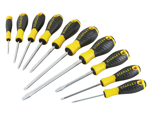 STANLEY® 0-60-211 Essential Screwdriver Set, 10 Piece STA060211
