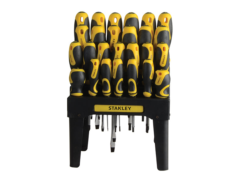 STANLEY® 062142 Screwdriver Set in Rack, 26 Piece STA062142