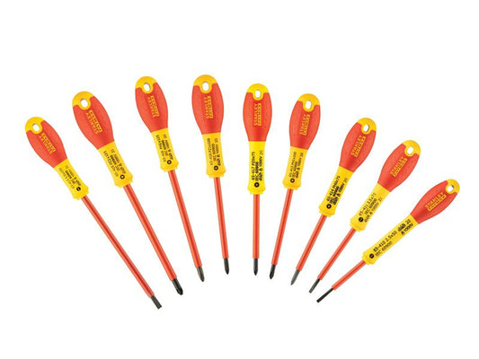 STANLEY® FatMax® VDE Insulated Screwdriver Set, 10 Piece STA062573