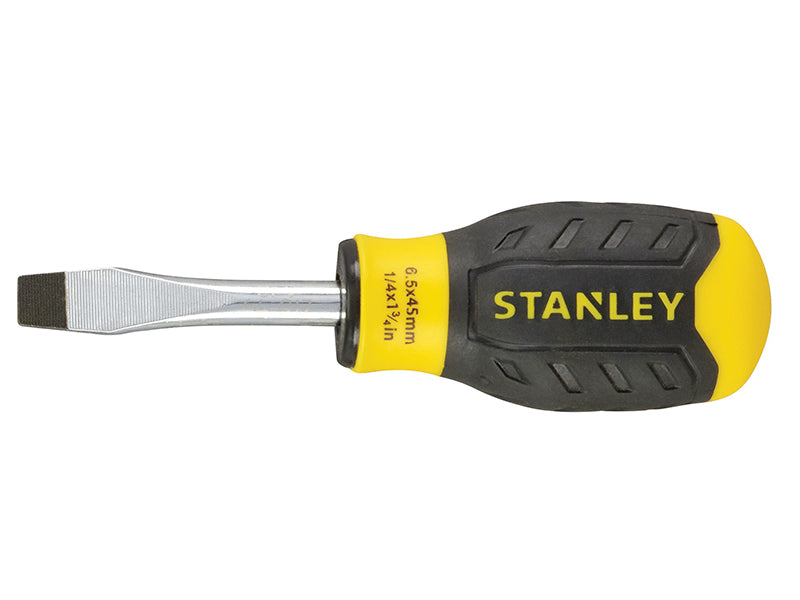 STANLEY® Cushion Grip Screwdriver Flared Tip 6.5 x 45mm STA064917