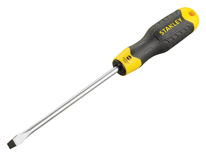 STANLEY® Cushion Grip Screwdriver Flared Tip 6.5 x 150mm STA064919