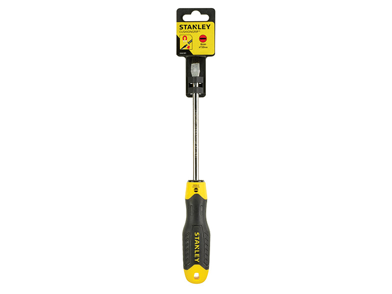 STANLEY® Cushion Grip Screwdriver Flared Tip 8 x 150mm STA064921