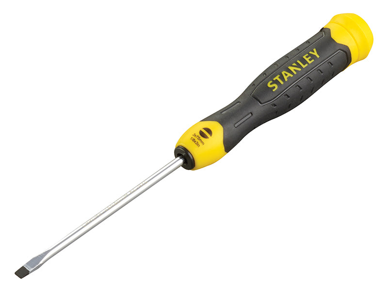 STANLEY® Cushion Grip Screwdriver Parallel Tip 3 x 75mm STA064924