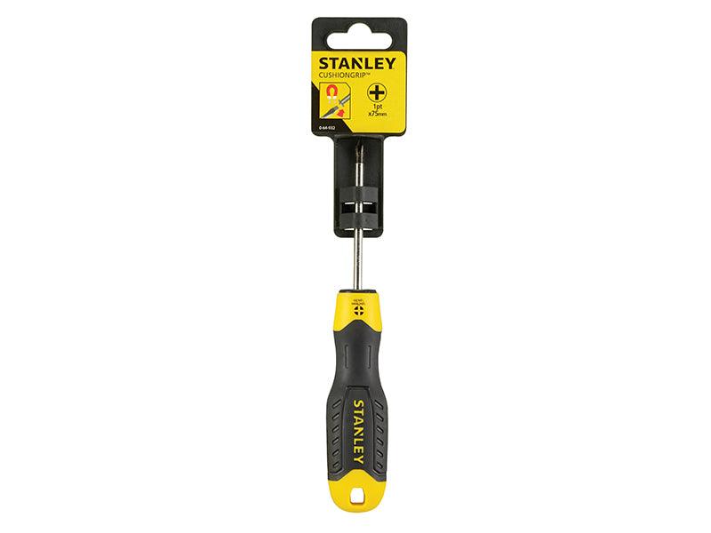 STANLEY® Cushion Grip Screwdriver Phillips Tip PH1 x 75mm STA064932