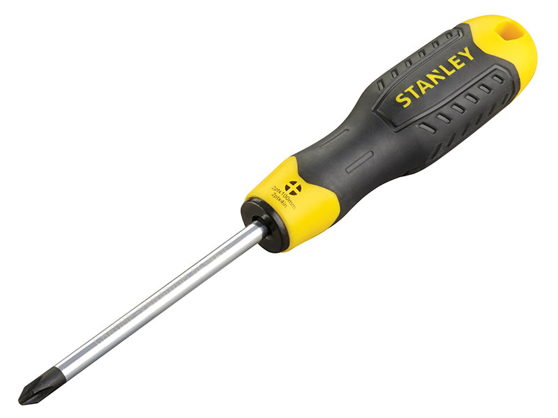 STANLEY® Cushion Grip Screwdriver Phillips Tip PH2 x 100mm STA064940
